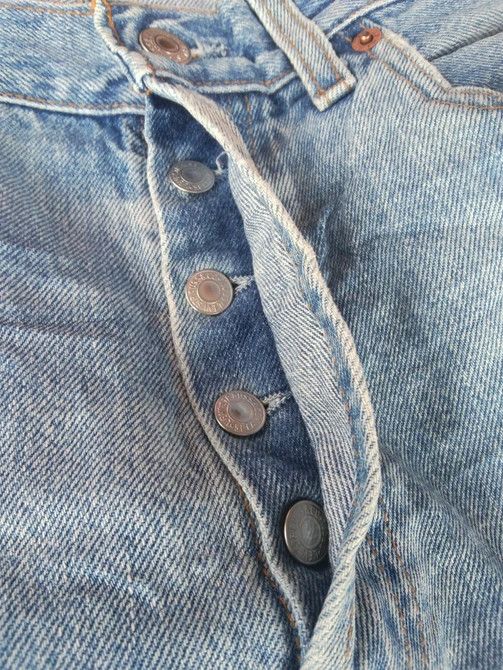 Levi's 90s Vintage Levi's 501 Straight Leg Jeans 32x33 Size US 32 / EU 48 - 8 Thumbnail