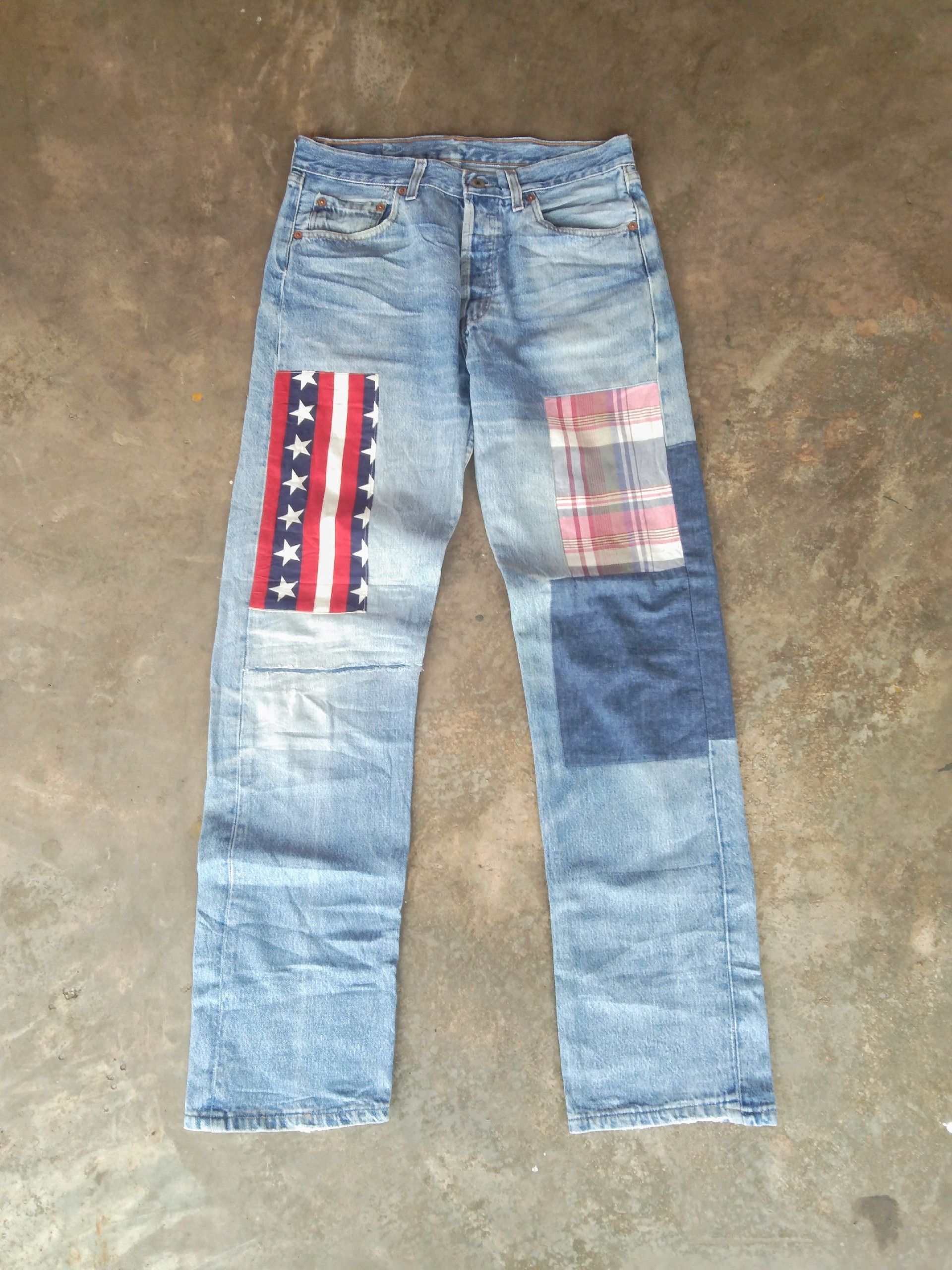 Levi's 90s Vintage Levi's 501 Straight Leg Jeans 32x33 Size US 32 / EU 48 - 1 Thumbnail