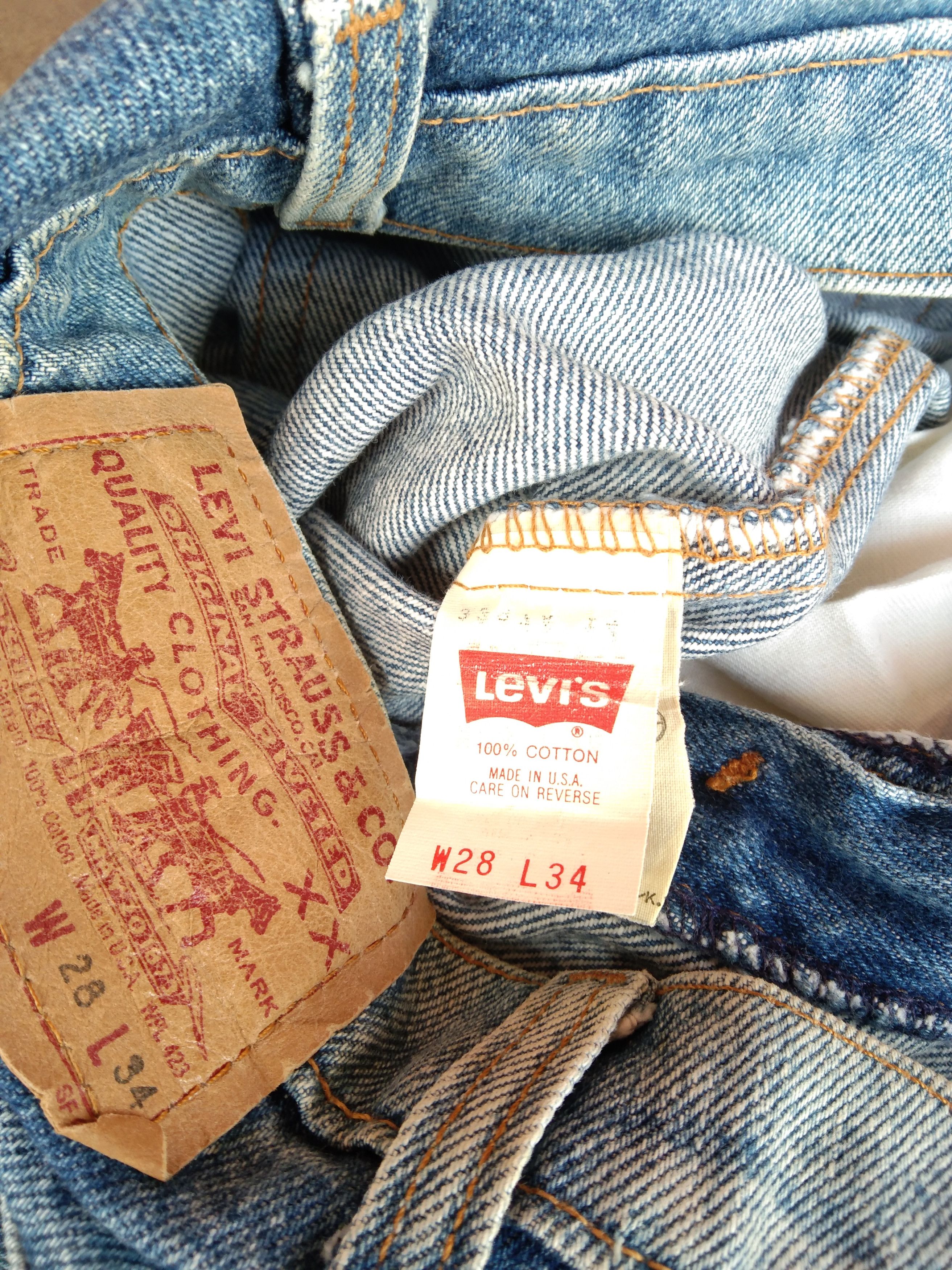 Levi's 80s Vintage Levi's Jeans 505 Made In USA Light Wash 28x29 Size US 28 / EU 44 - 8 Thumbnail