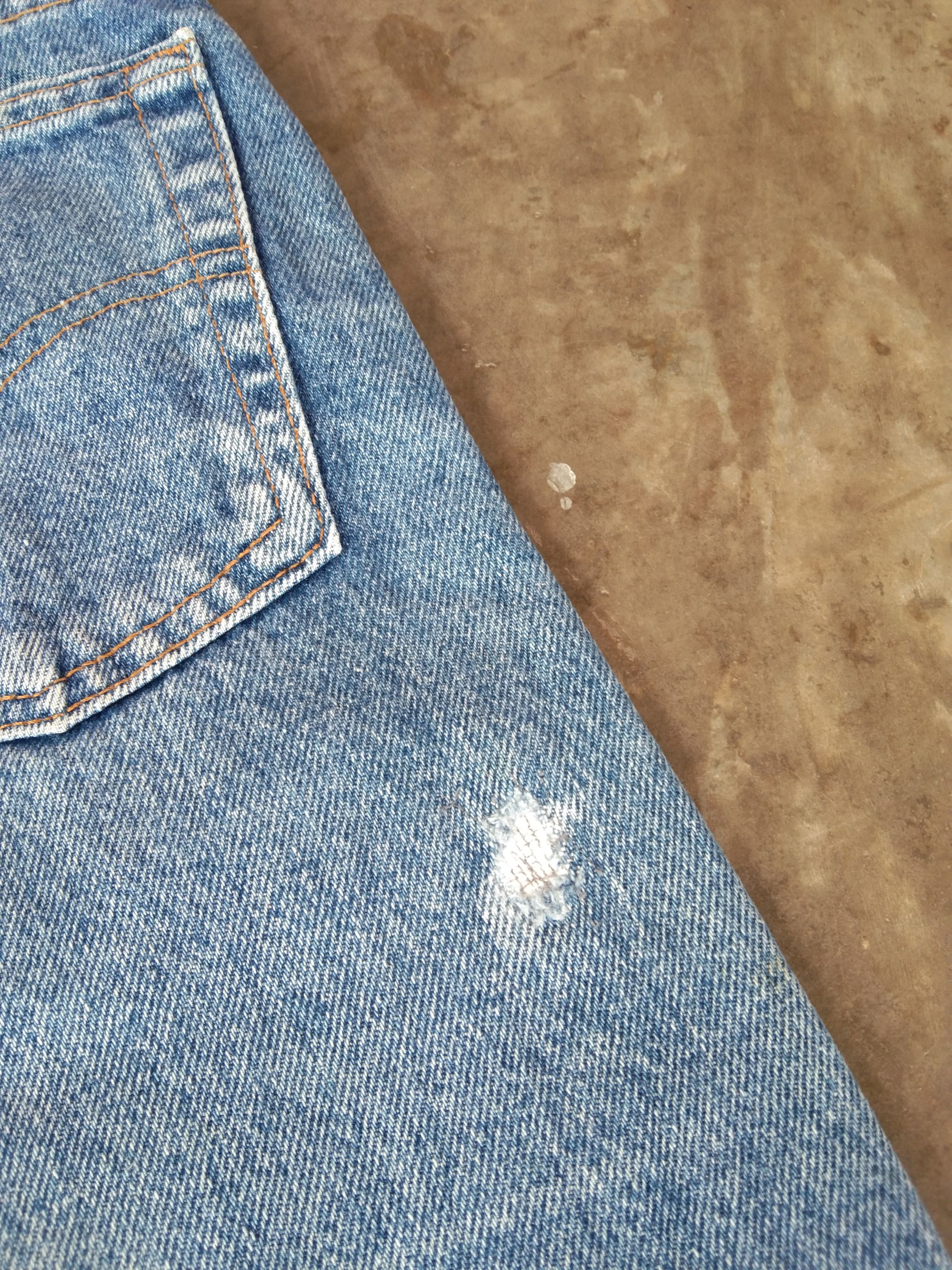 Levi's 80s Vintage Levi's Jeans 505 Made In USA Light Wash 28x29 Size US 28 / EU 44 - 3 Thumbnail