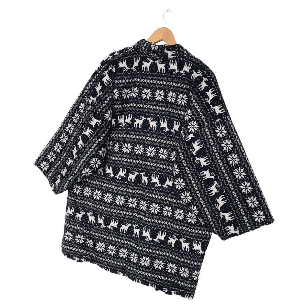 Japanese Brand Yoichi Japanese exclusive kimono Full print deer navajo art Size US L / EU 52-54 / 3 - 6 Thumbnail