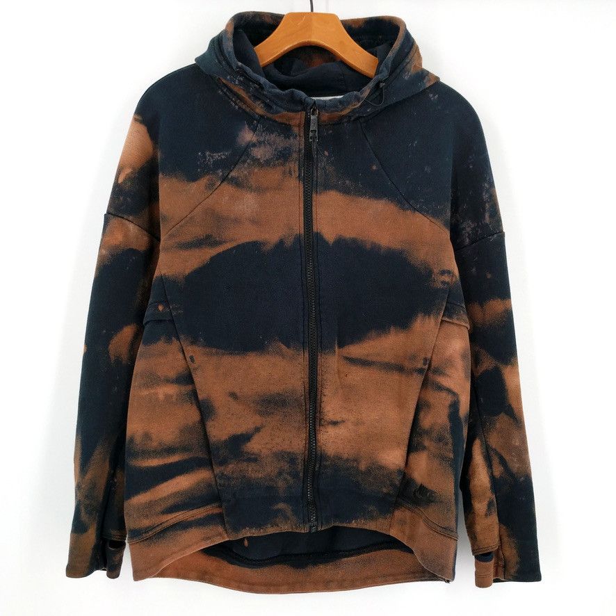 Nike Nike Custom Hand Bleached Tech Fleece Windrunner Hoodie Size US S / EU 44-46 / 1 - 1 Thumbnail