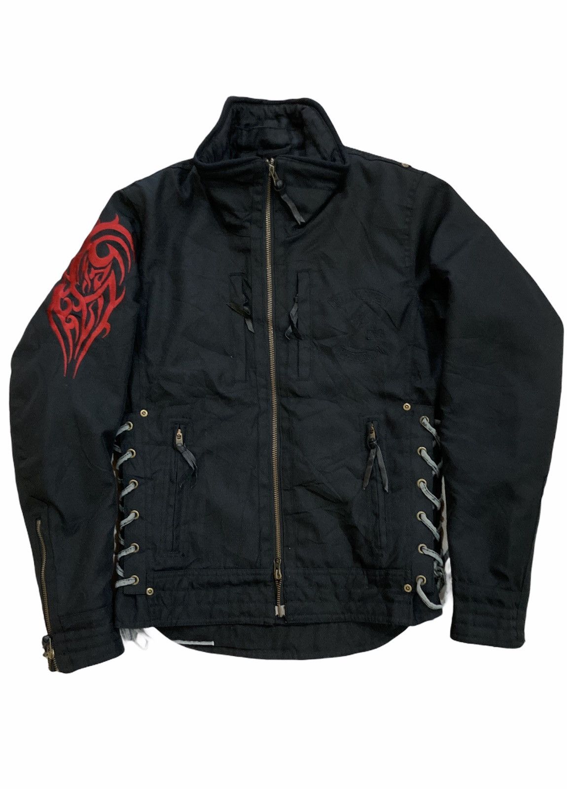 Japanese Brand INAZUMA WORK AIR FISH RIDING JACKET Size US S / EU 44-46 / 1 - 1 Thumbnail