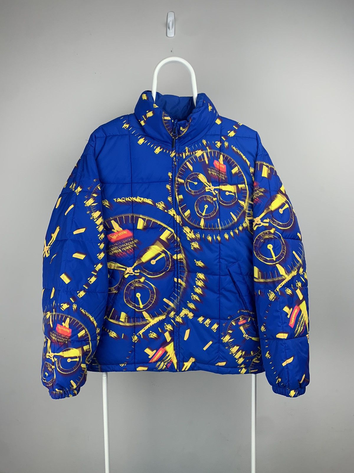 Supreme 2020 Supreme Watches Reversible Puffy Jacket Blue Medium ...