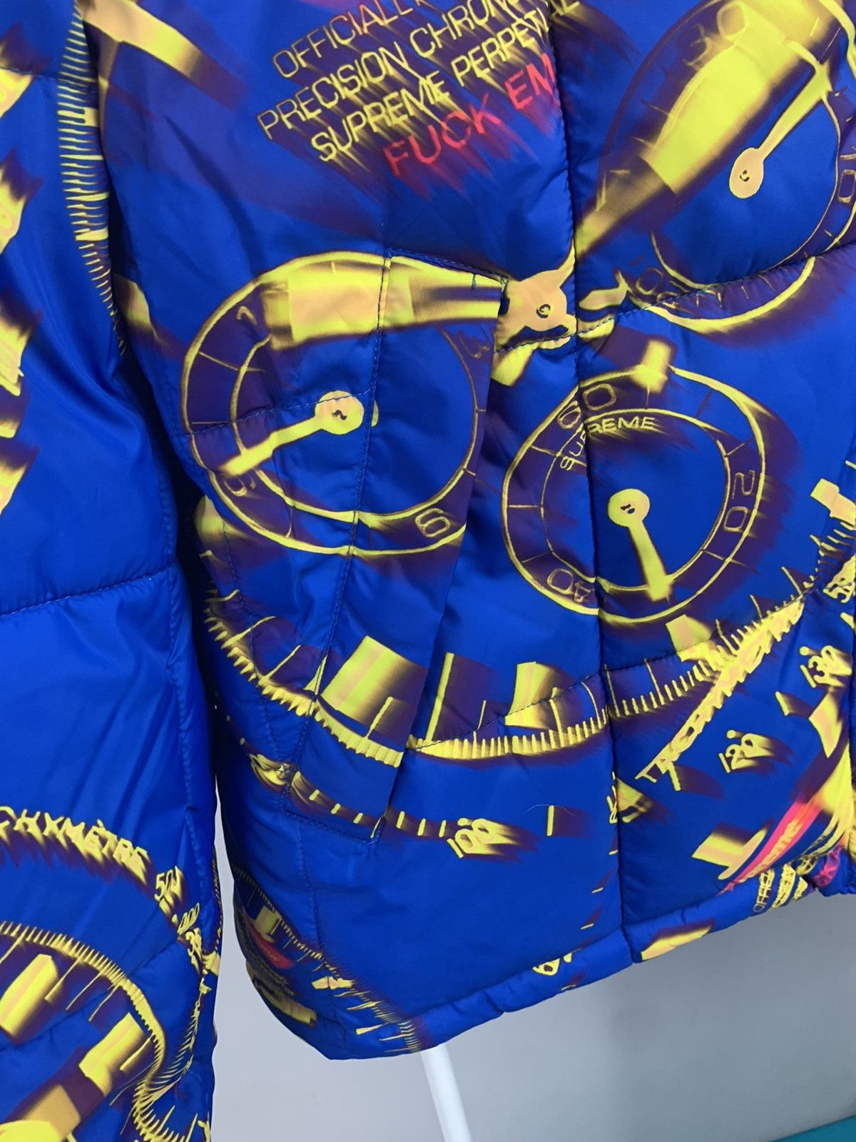 Supreme 2020 Supreme Watches Reversible Puffy Jacket Blue Medium Size US M / EU 48-50 / 2 - 5 Thumbnail