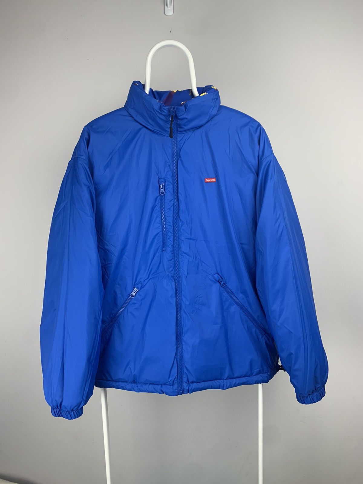 Supreme 2020 Supreme Watches Reversible Puffy Jacket Blue Medium Size US M / EU 48-50 / 2 - 10 Thumbnail
