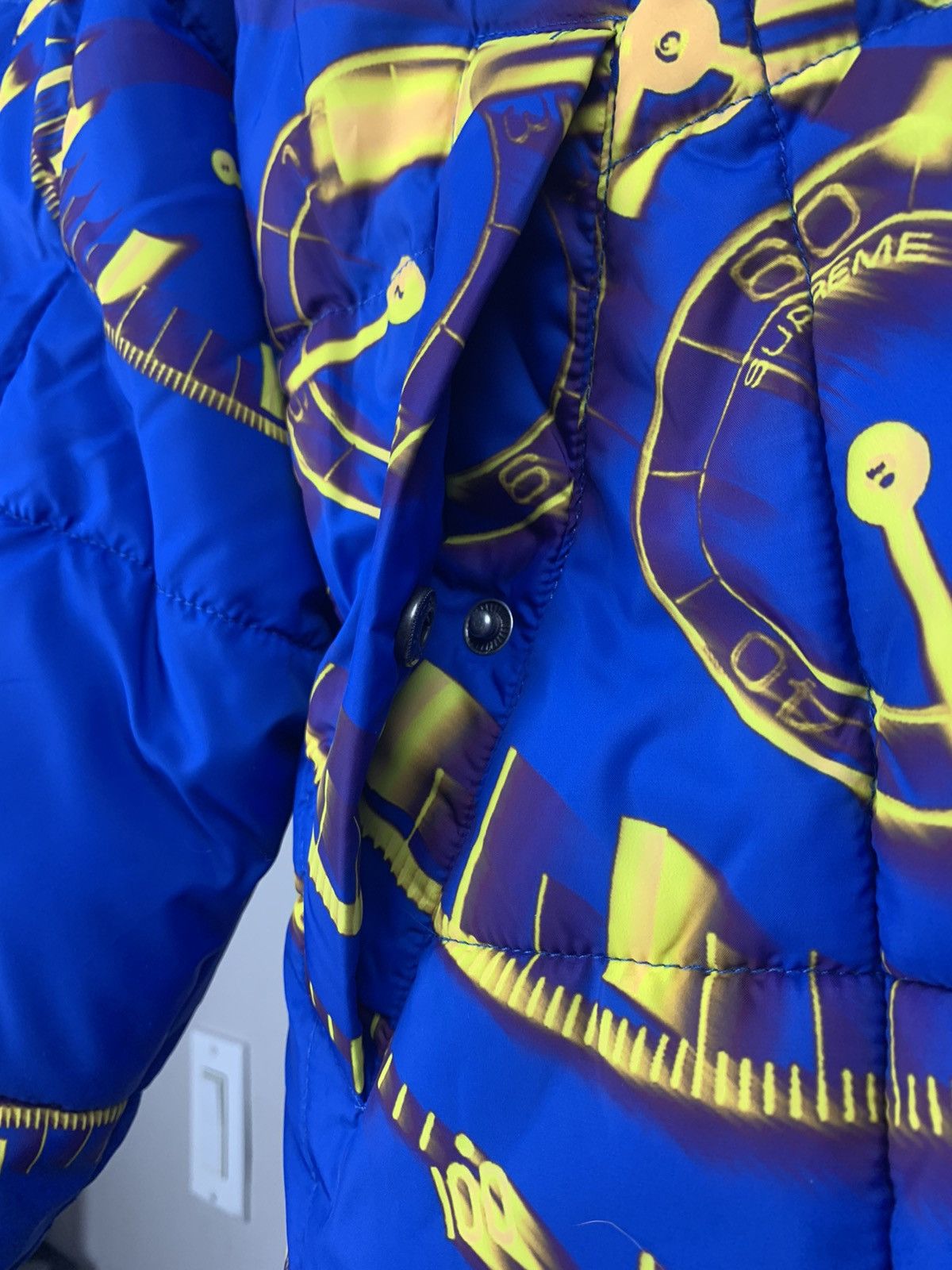 Supreme 2020 Supreme Watches Reversible Puffy Jacket Blue Medium Size US M / EU 48-50 / 2 - 6 Thumbnail