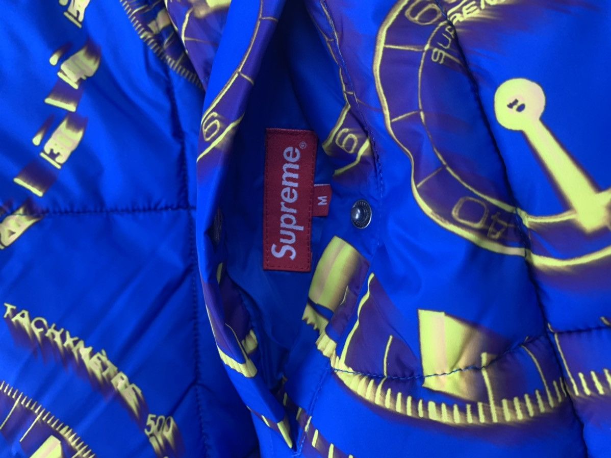 Supreme 2020 Supreme Watches Reversible Puffy Jacket Blue Medium Size US M / EU 48-50 / 2 - 7 Thumbnail