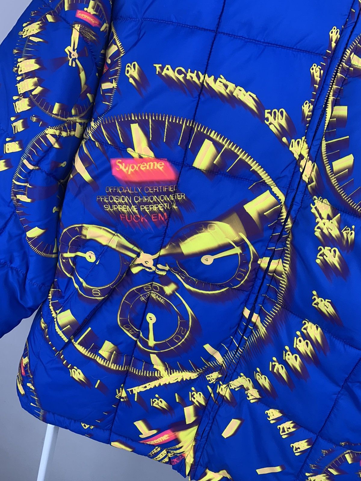 Supreme 2020 Supreme Watches Reversible Puffy Jacket Blue Medium Size US M / EU 48-50 / 2 - 2 Thumbnail