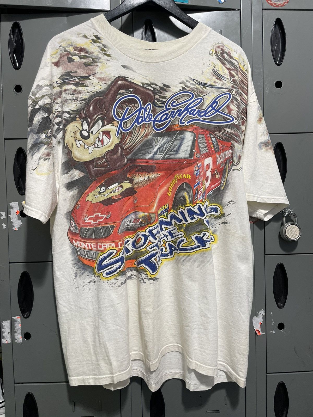 Vintage Dale Earnhardt nascar looney tunes taz racing Monte carlo | Grailed