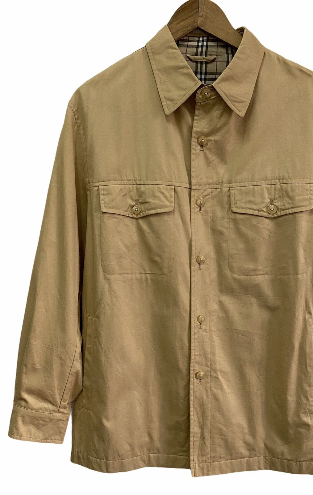 Burberry BURBERRY LONDON DOUBLE POCKET BUTTON COLLAR JACKET Size US M / EU 48-50 / 2 - 4 Thumbnail
