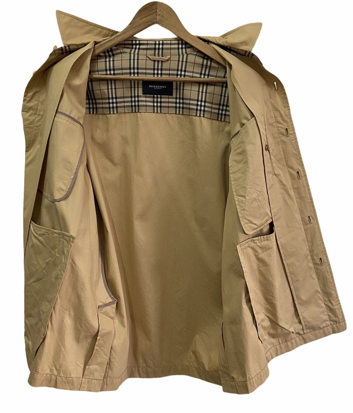 Burberry BURBERRY LONDON DOUBLE POCKET BUTTON COLLAR JACKET Size US M / EU 48-50 / 2 - 5 Thumbnail