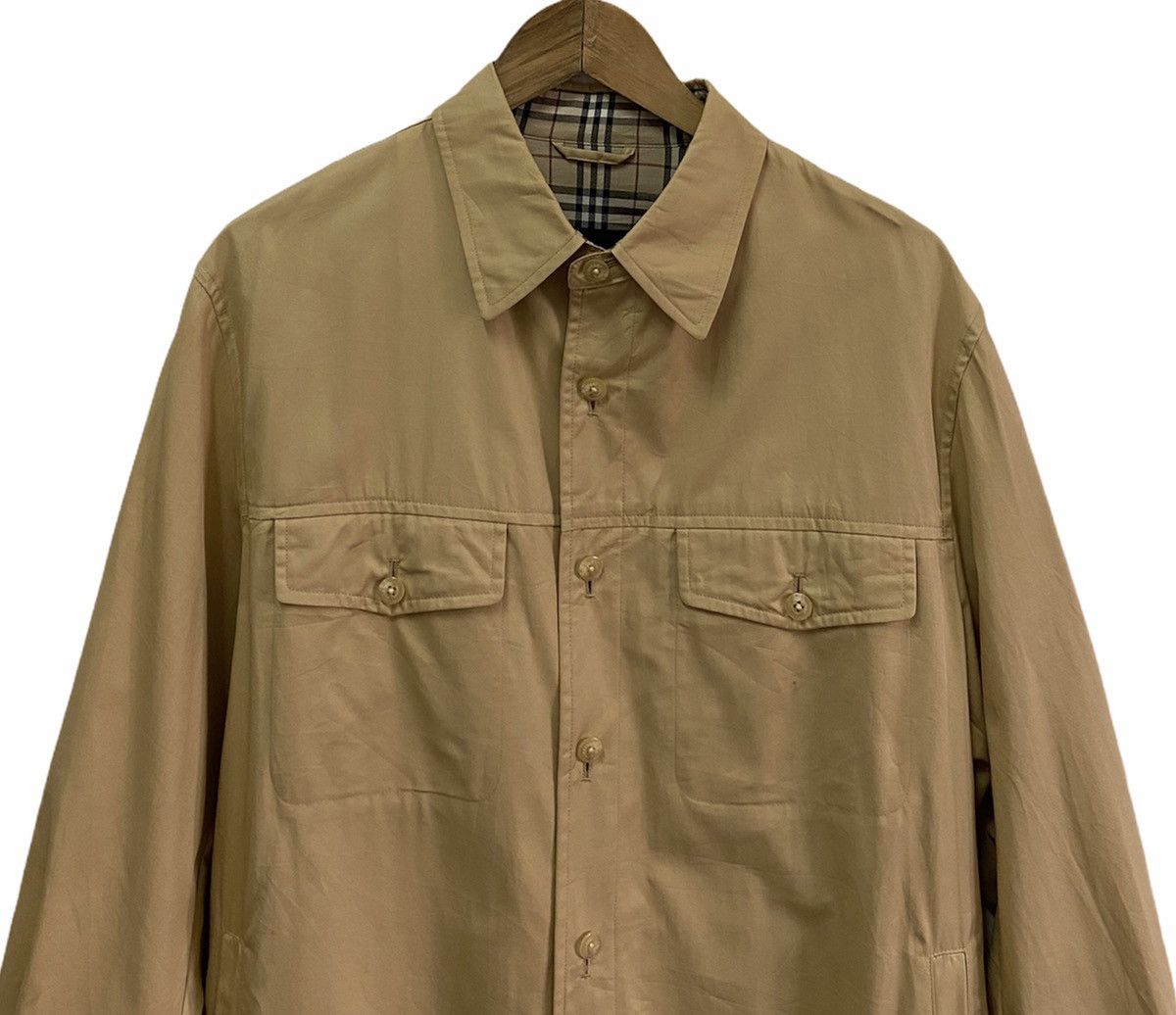 Burberry BURBERRY LONDON DOUBLE POCKET BUTTON COLLAR JACKET Size US M / EU 48-50 / 2 - 3 Thumbnail