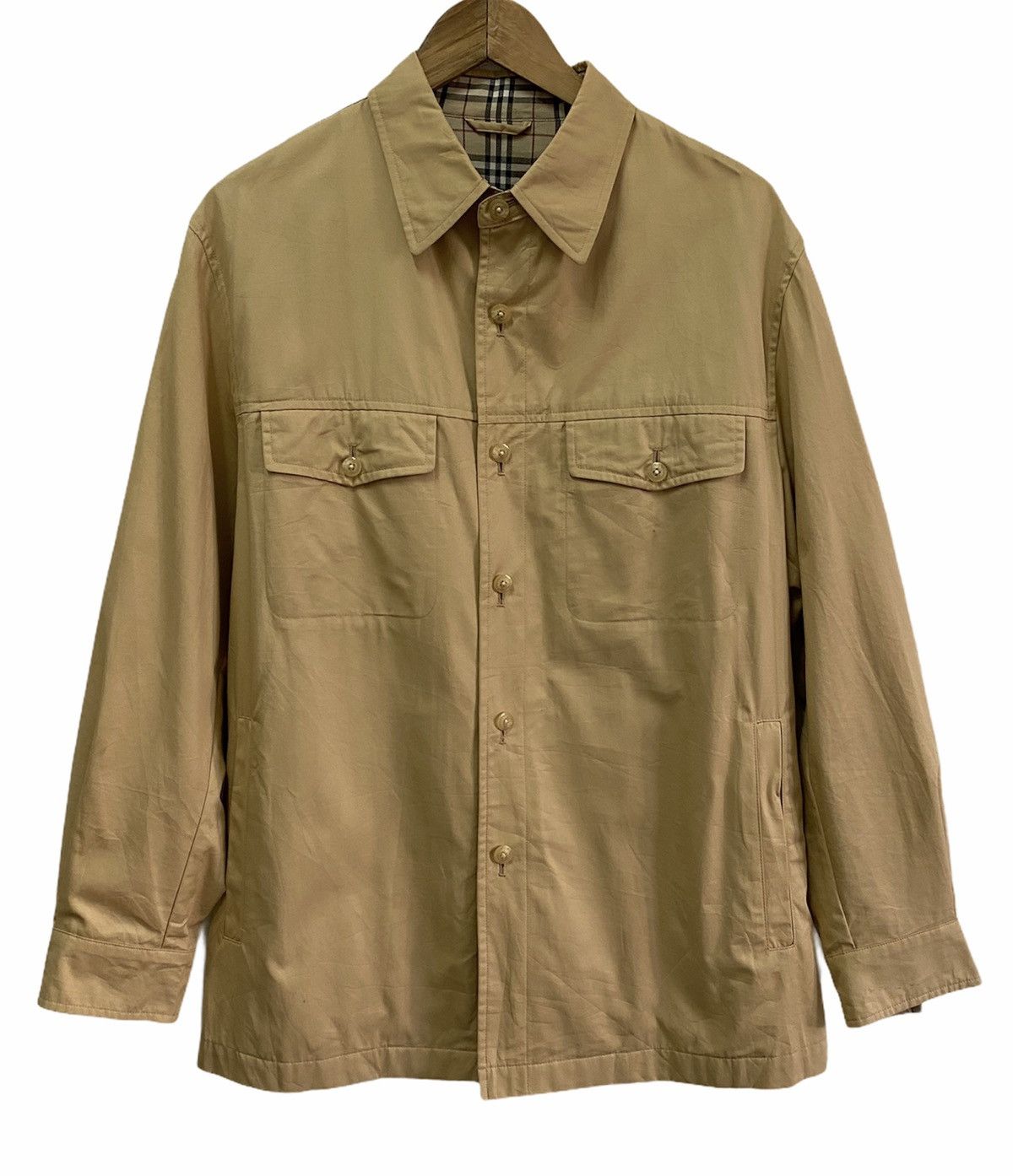 Burberry BURBERRY LONDON DOUBLE POCKET BUTTON COLLAR JACKET Size US M / EU 48-50 / 2 - 1 Thumbnail