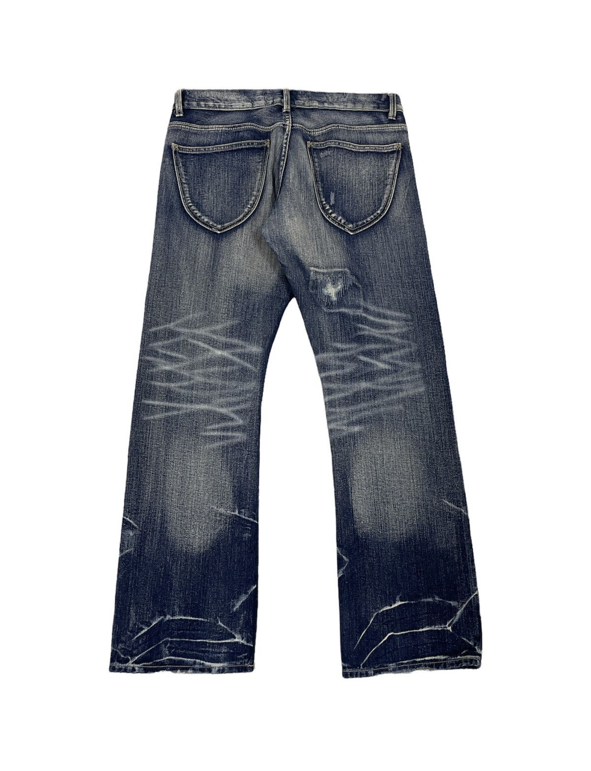 Beauty Beast Vintage Beast Japan Distressed Jeans Kapital Style Size US 34 / EU 50 - 4 Thumbnail