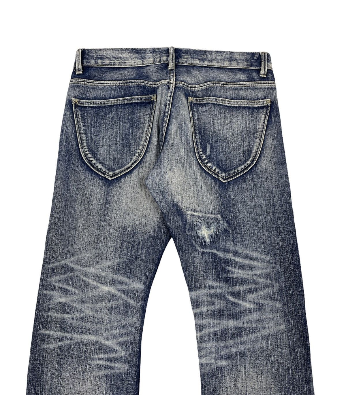 Beauty Beast Vintage Beast Japan Distressed Jeans Kapital Style Size US 34 / EU 50 - 6 Thumbnail