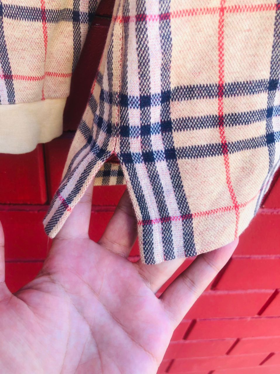 Burberry × Vintage Vintage BurberrysDesigner Fashion Style Long Sleeve Size US L / EU 52-54 / 3 - 8 Thumbnail