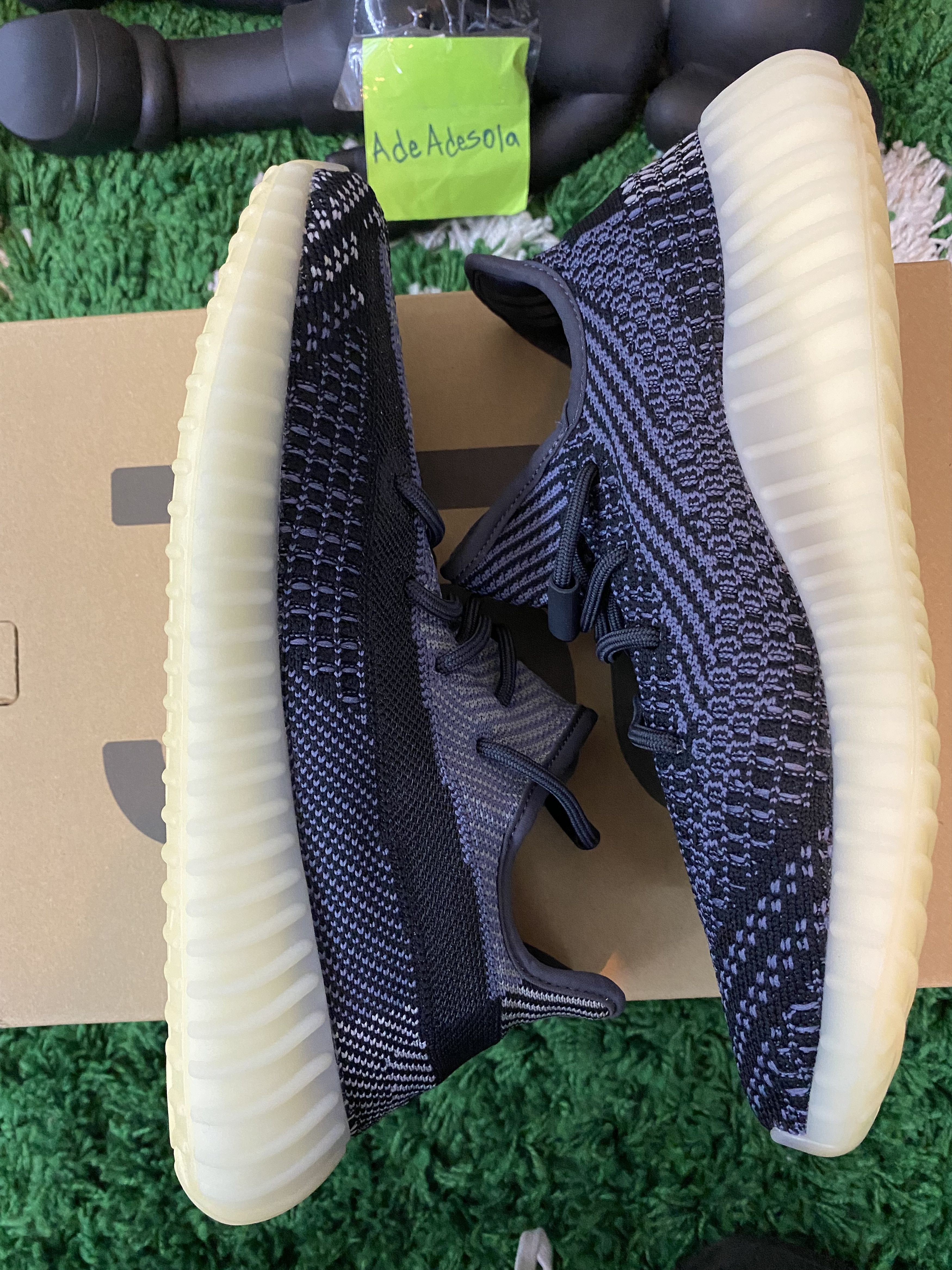 Adidas × Kanye West Yeezy Boost 350 V2 - Carbon - FZ5000 Size US 9 / EU 42 - 7 Thumbnail