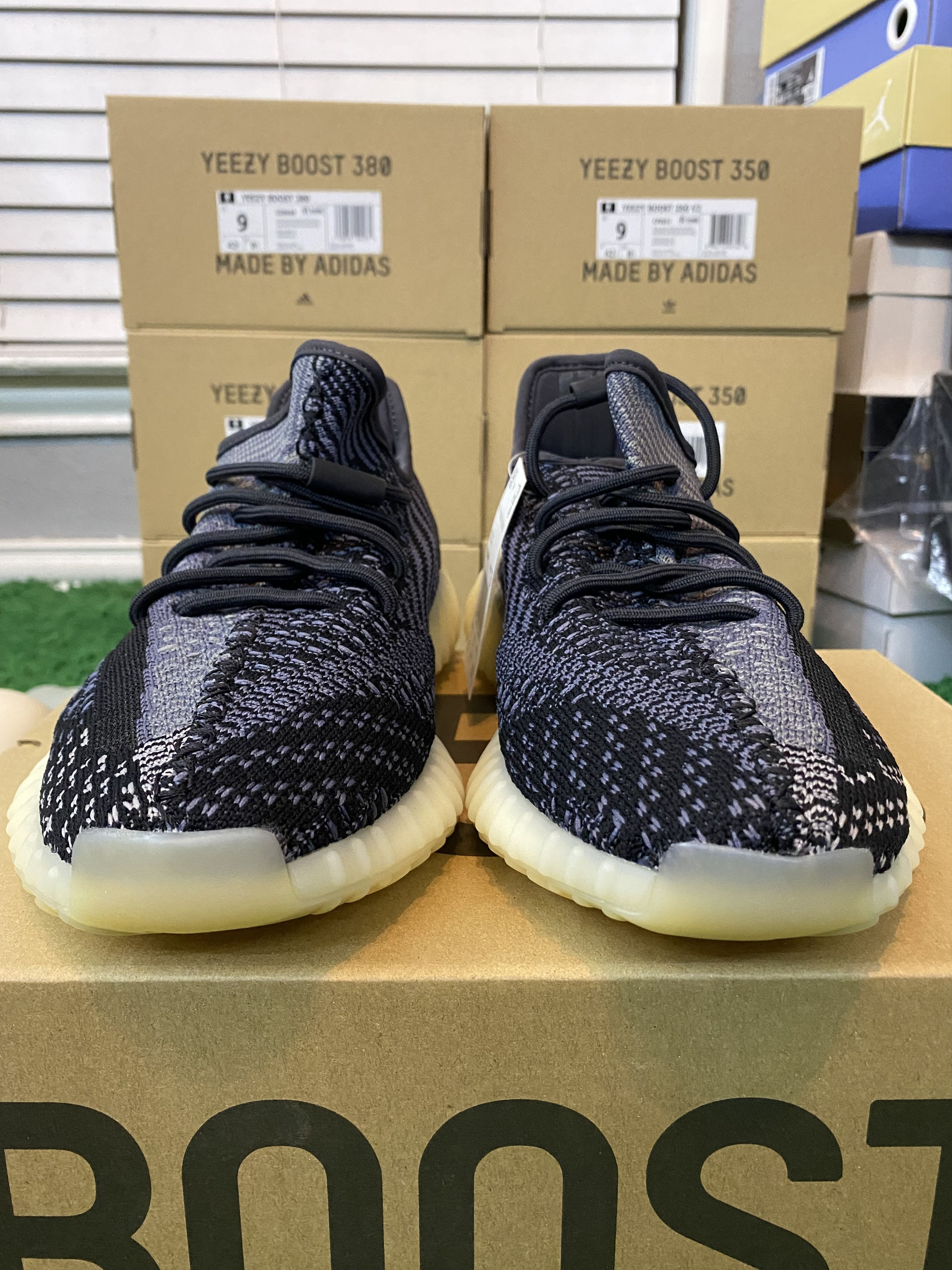 Adidas  Kanye West Yeezy Boost 350 V2 - Carbon - FZ5000 | Grailed