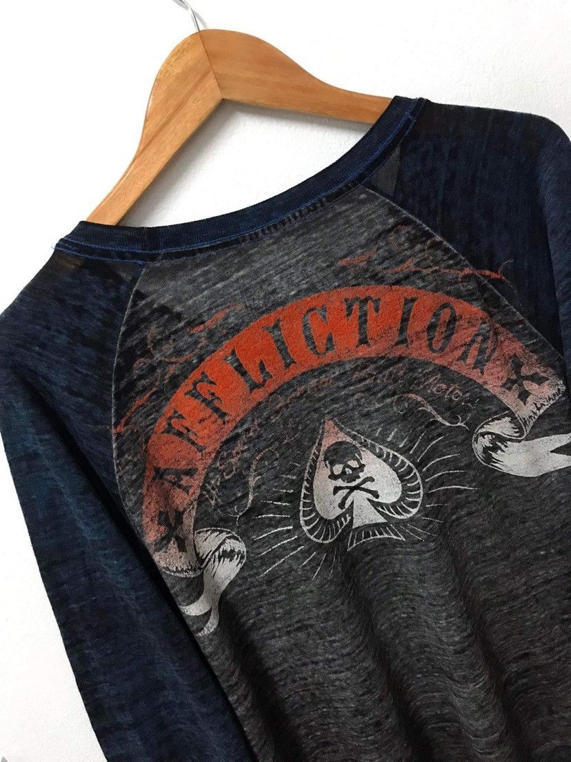 Affliction Affliction Skull Graphics Long Sleeve Size US XL / EU 56 / 4 - 9 Thumbnail