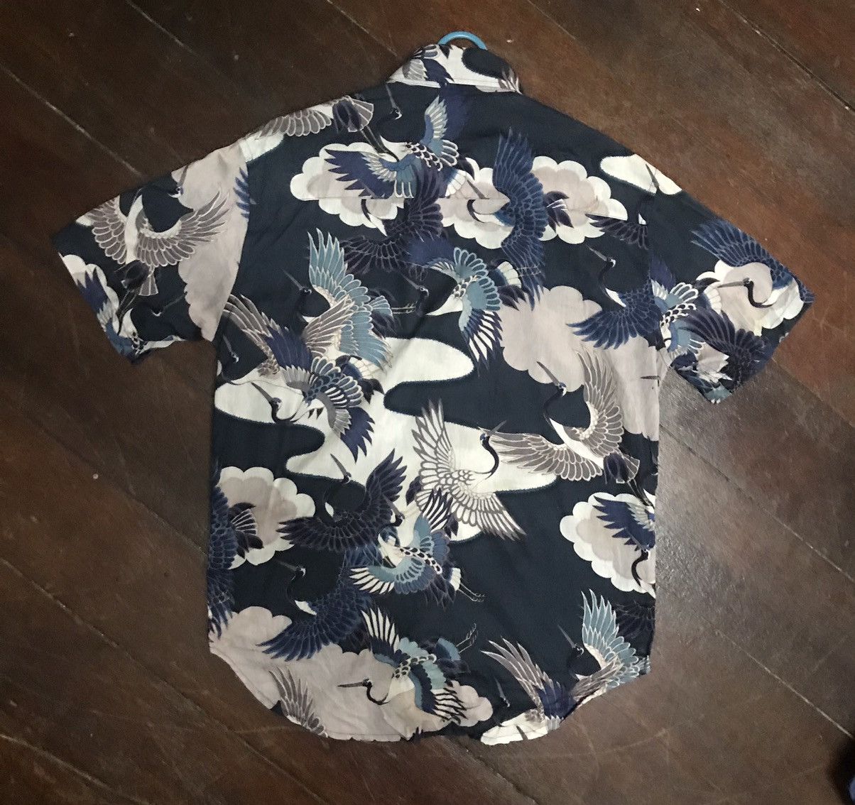 Japanese Brand Japanese art fullprint button up shirt Size US M / EU 48-50 / 2 - 2 Thumbnail