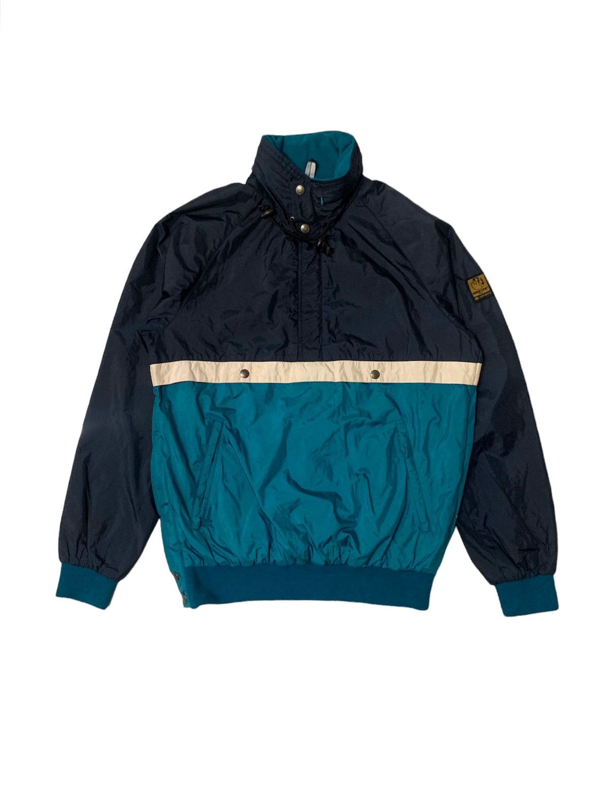 Descente Hooded light Jacket Half Zipper