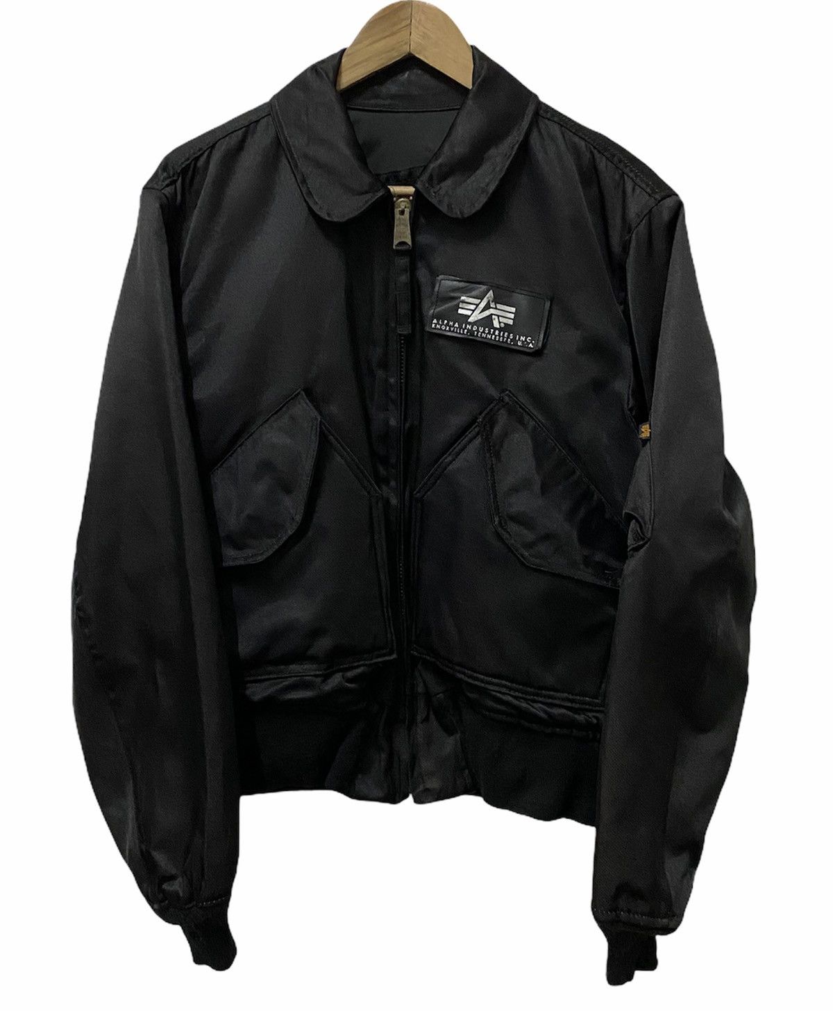 Alpha Industries 🔥VINTAGE MA-1 ALPHA INDUSTRIES BOMBER JACKET Size US M / EU 48-50 / 2 - 3 Thumbnail