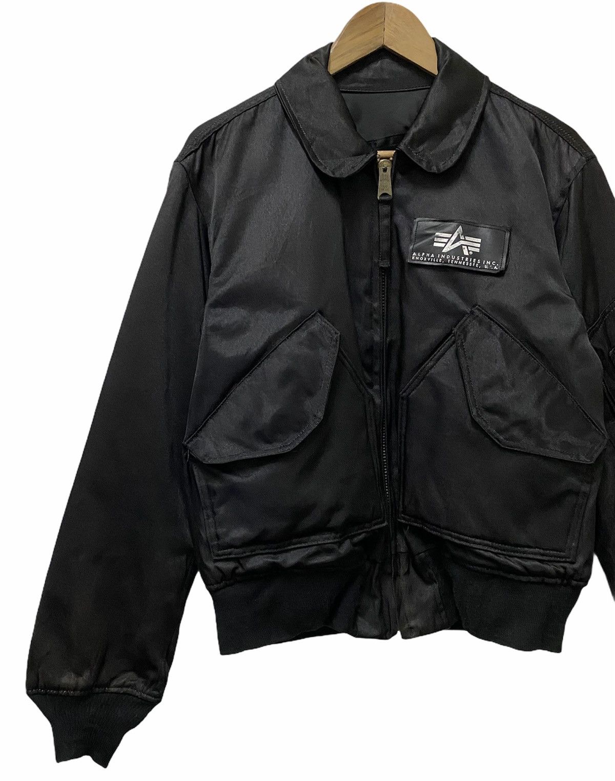 Alpha Industries 🔥VINTAGE MA-1 ALPHA INDUSTRIES BOMBER JACKET Size US M / EU 48-50 / 2 - 6 Thumbnail