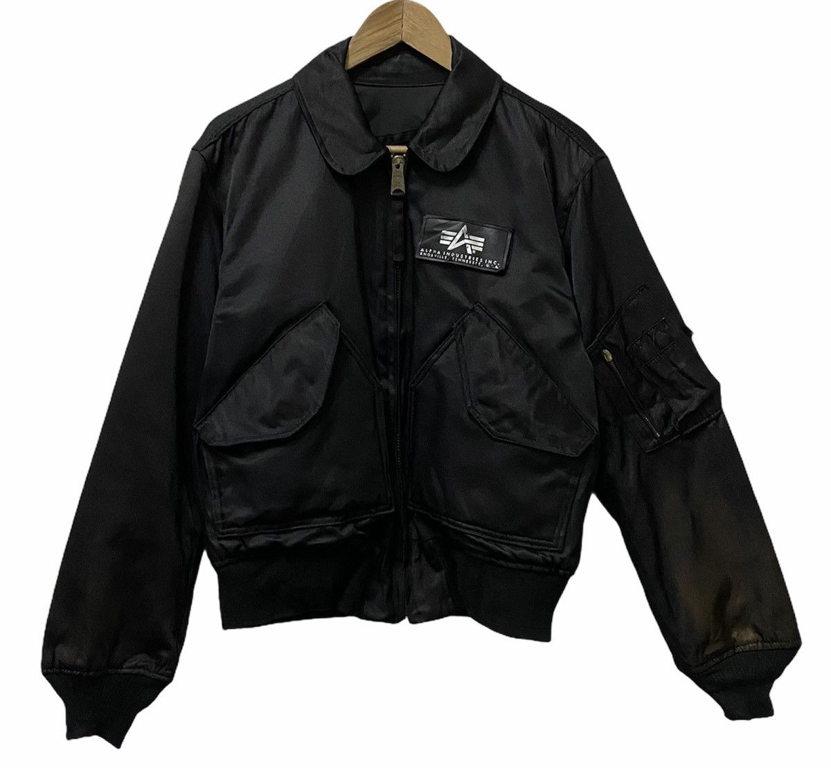 Alpha Industries 🔥VINTAGE MA-1 ALPHA INDUSTRIES BOMBER JACKET Size US M / EU 48-50 / 2 - 2 Thumbnail