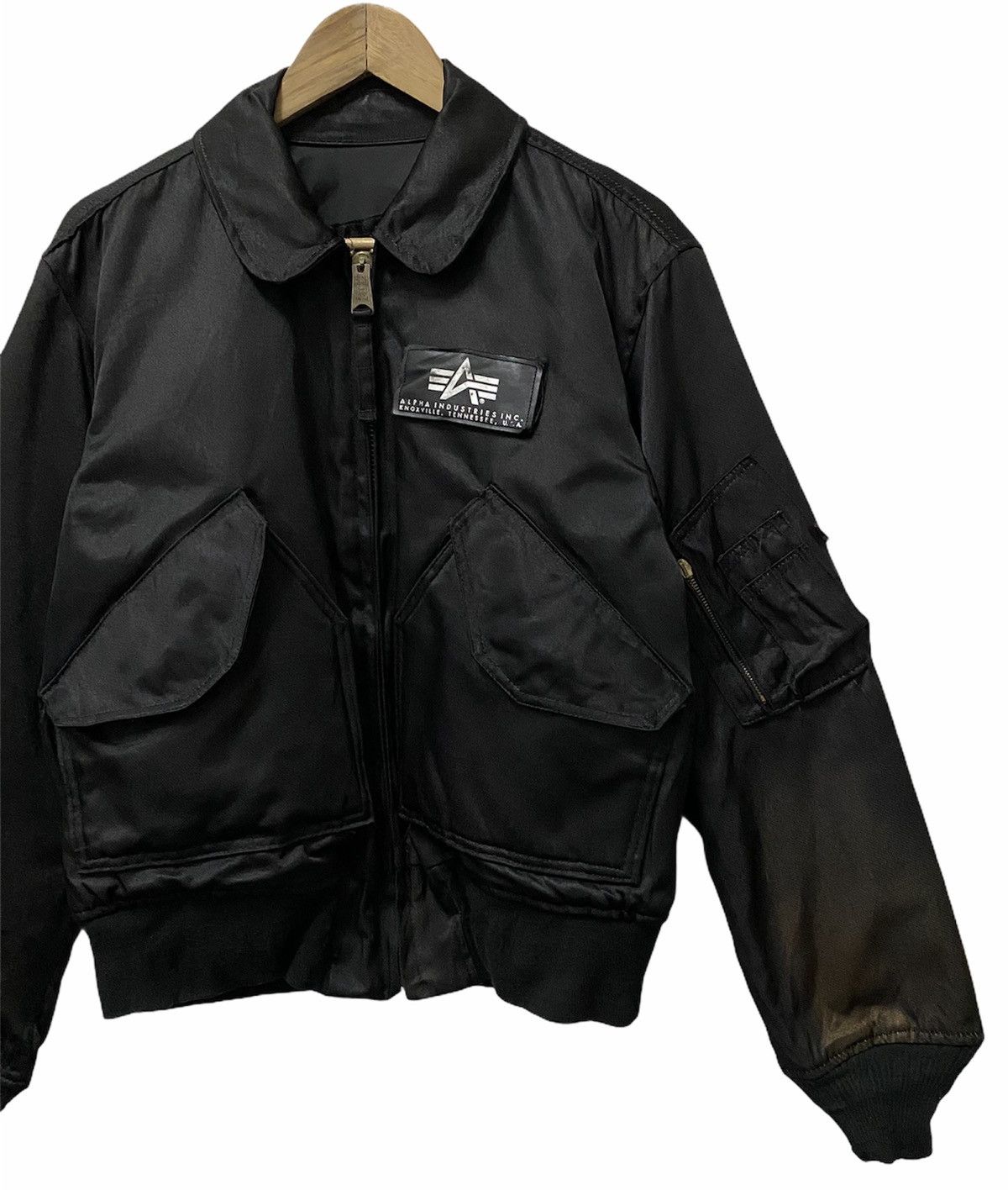 Alpha Industries 🔥VINTAGE MA-1 ALPHA INDUSTRIES BOMBER JACKET Size US M / EU 48-50 / 2 - 5 Thumbnail