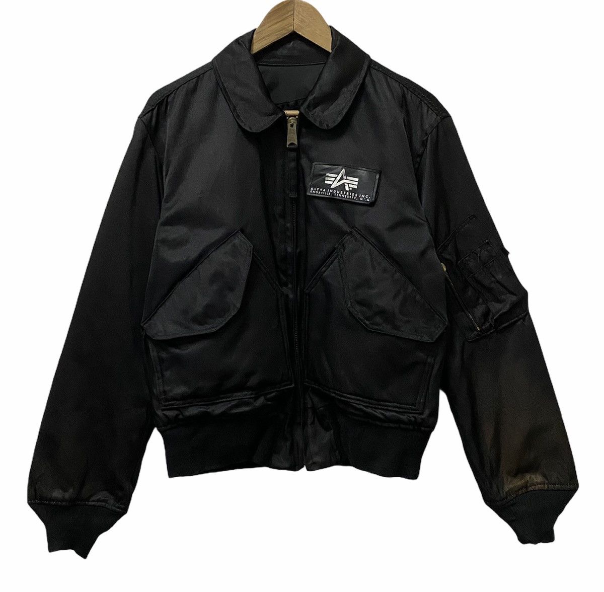 Alpha Industries 🔥VINTAGE MA-1 ALPHA INDUSTRIES BOMBER JACKET Size US M / EU 48-50 / 2 - 1 Thumbnail