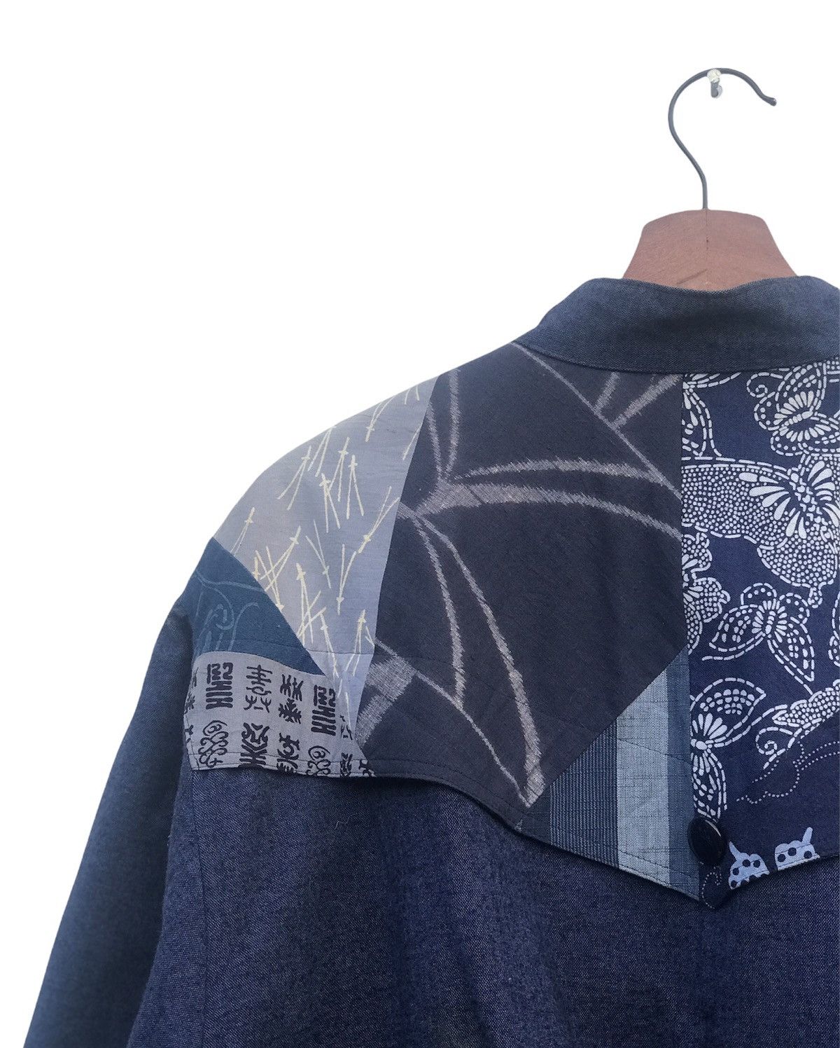 Japanese Brand Jacket Patchwork Side Zipper Size US M / EU 48-50 / 2 - 13 Thumbnail