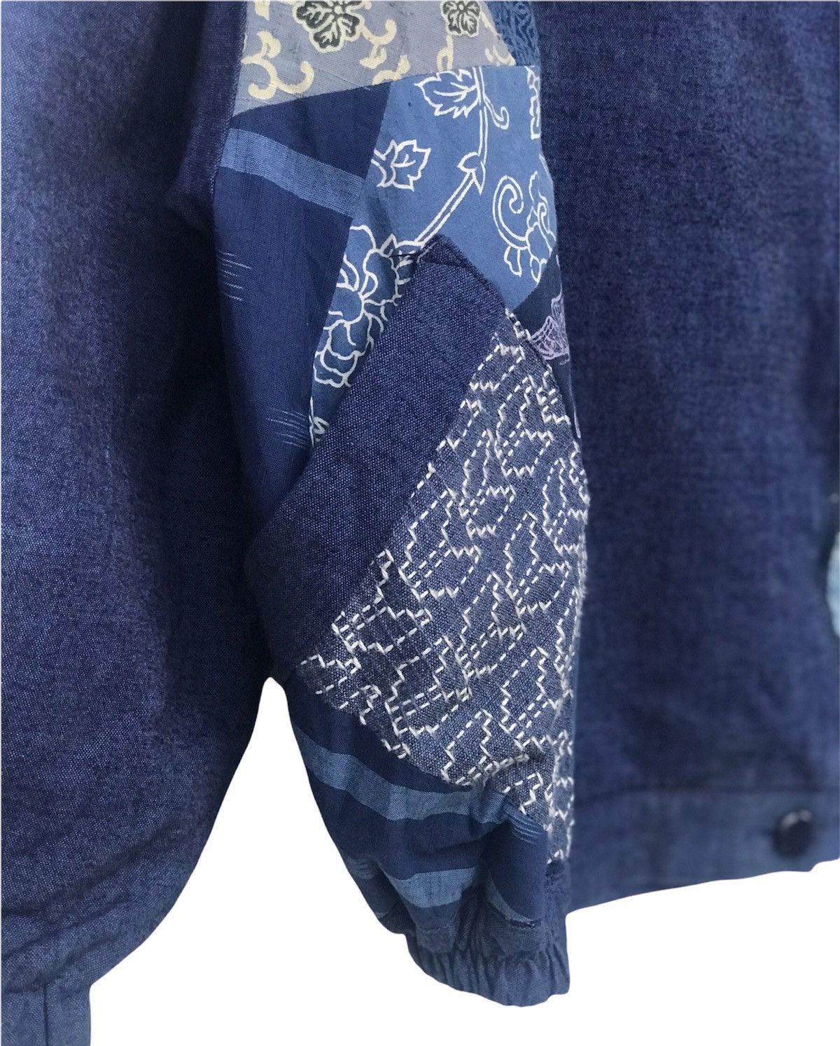 Japanese Brand Jacket Patchwork Side Zipper Size US M / EU 48-50 / 2 - 6 Thumbnail