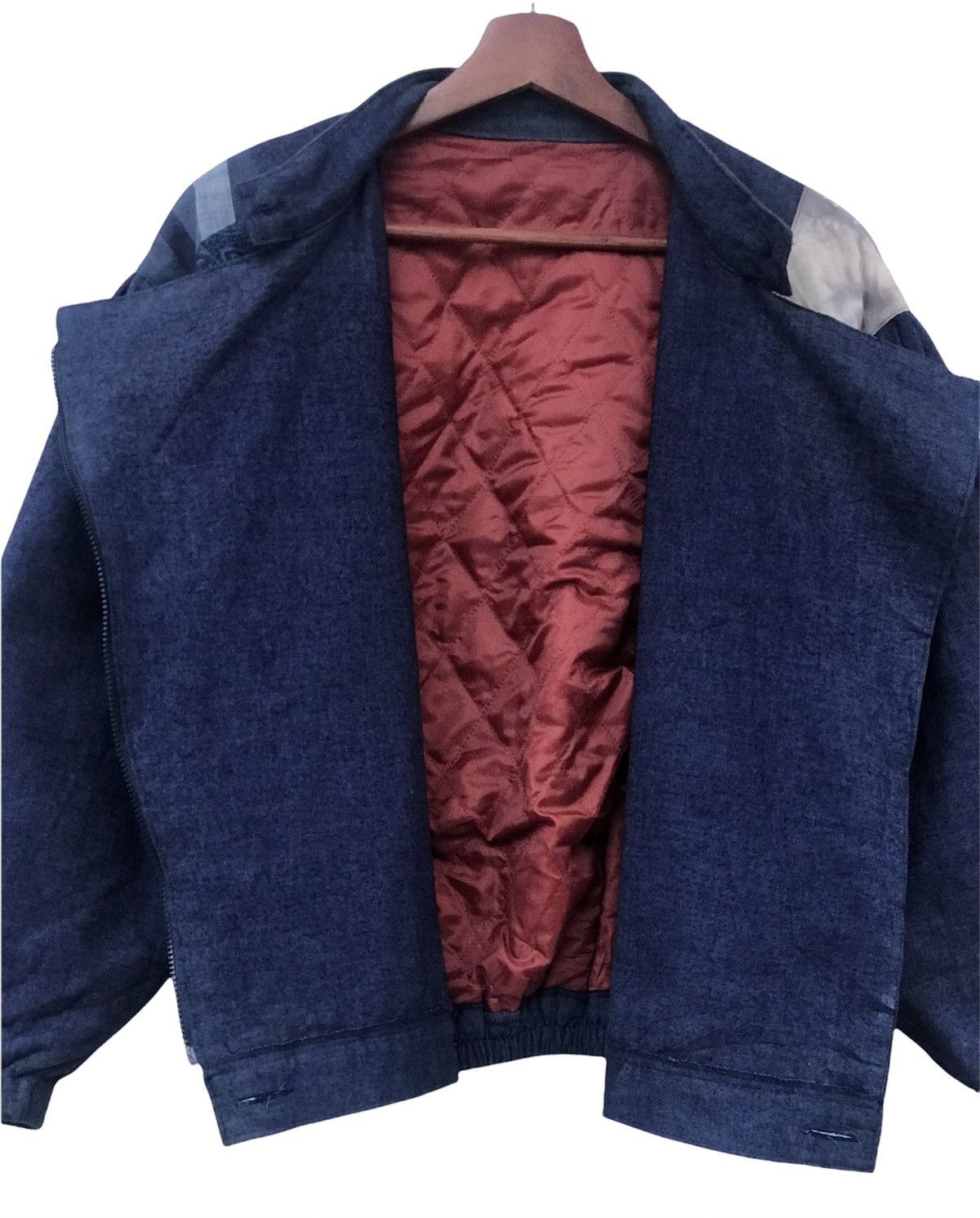 Japanese Brand Jacket Patchwork Side Zipper Size US M / EU 48-50 / 2 - 3 Thumbnail