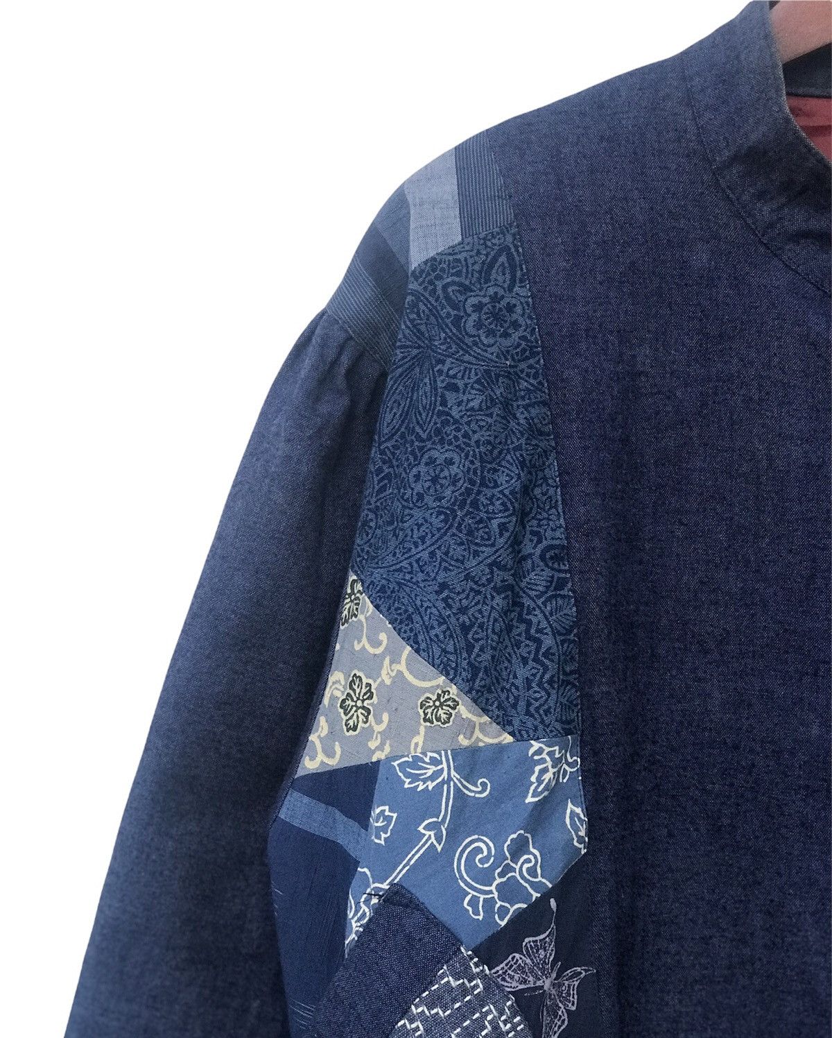 Japanese Brand Jacket Patchwork Side Zipper Size US M / EU 48-50 / 2 - 7 Thumbnail