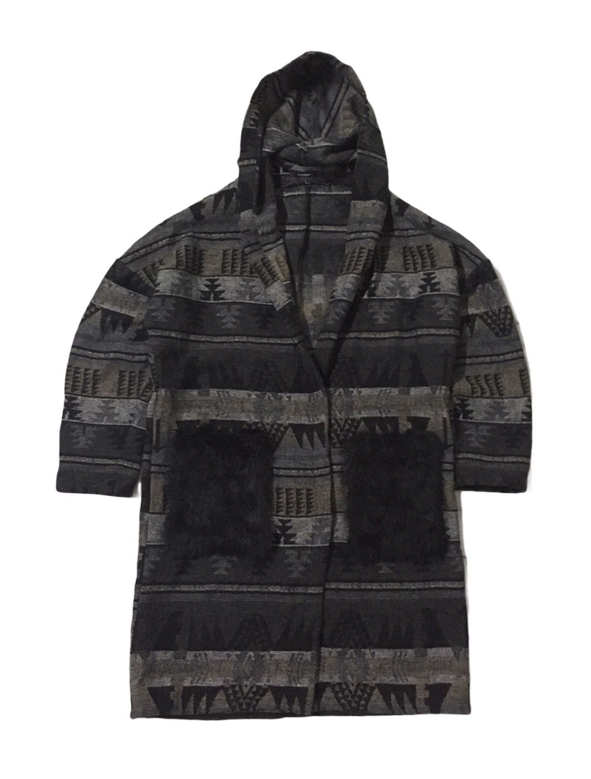 Native 🔥Radarista Wool Jacket Native Navajo Styles Size L / US 10 / IT 46 - 4 Thumbnail
