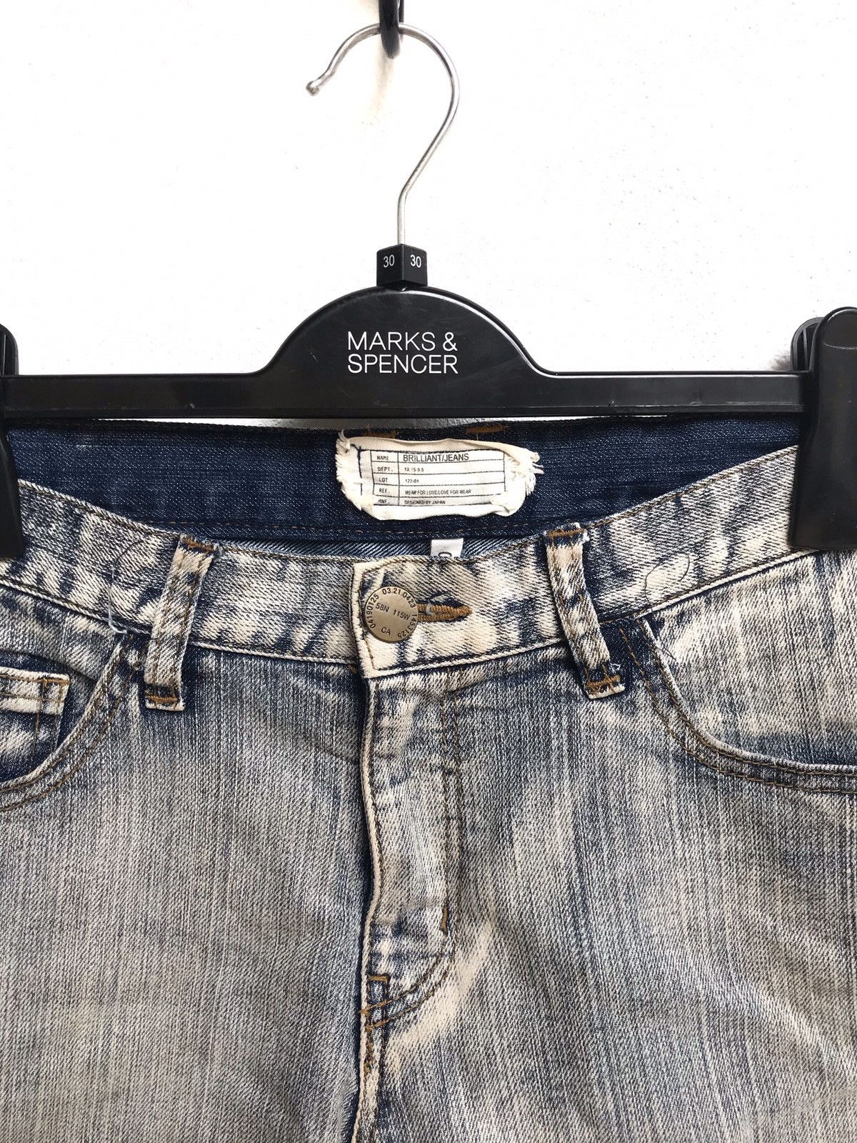 Designer × Japanese Brand 🔥Brilliant Brand Nice Styles Jeans Size US 29 - 7 Thumbnail