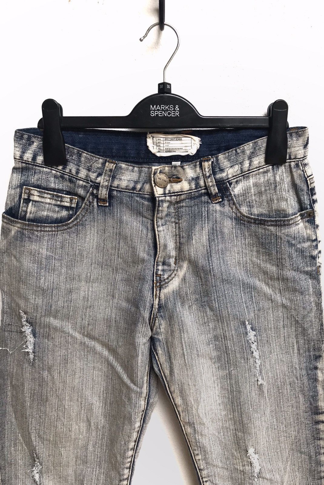 Designer × Japanese Brand 🔥Brilliant Brand Nice Styles Jeans Size US 29 - 3 Thumbnail