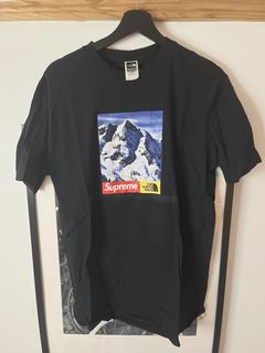 North face supreme on sale tee