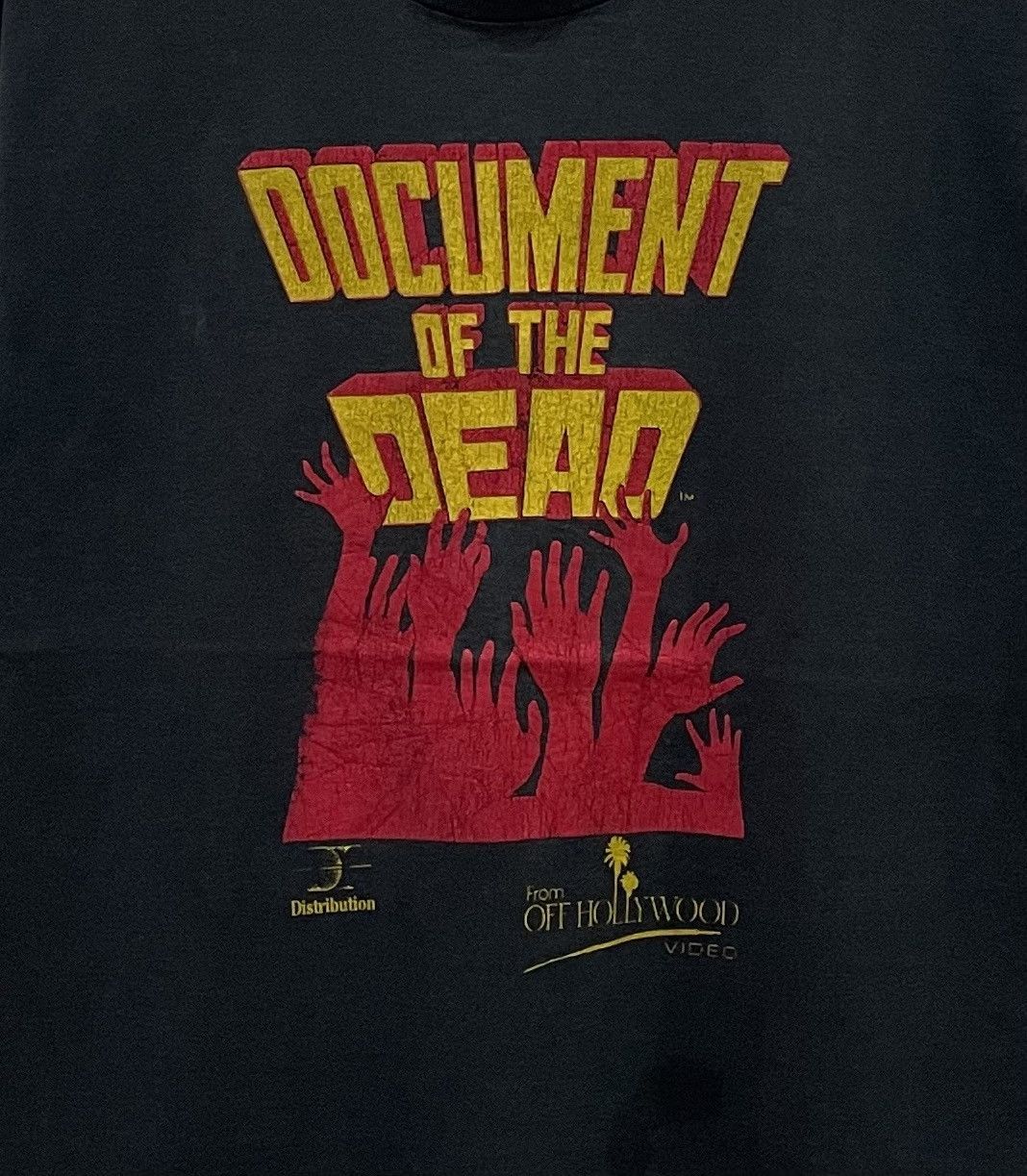 Vintage DOCUMENT of THE DEAD 80s Movie Promo tee Size US L / EU 52-54 / 3 - 2 Thumbnail