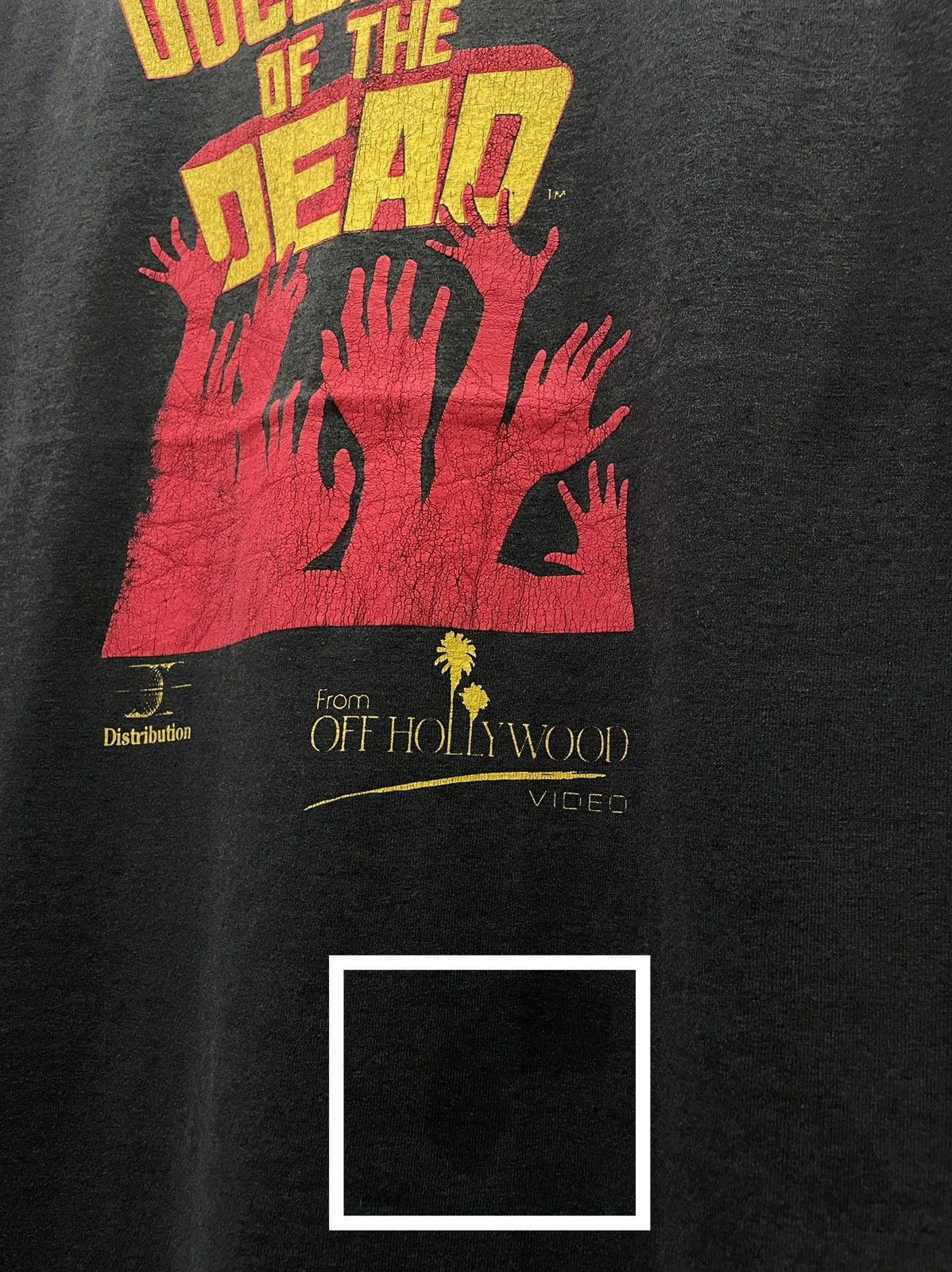 Vintage DOCUMENT of THE DEAD 80s Movie Promo tee Size US L / EU 52-54 / 3 - 3 Thumbnail