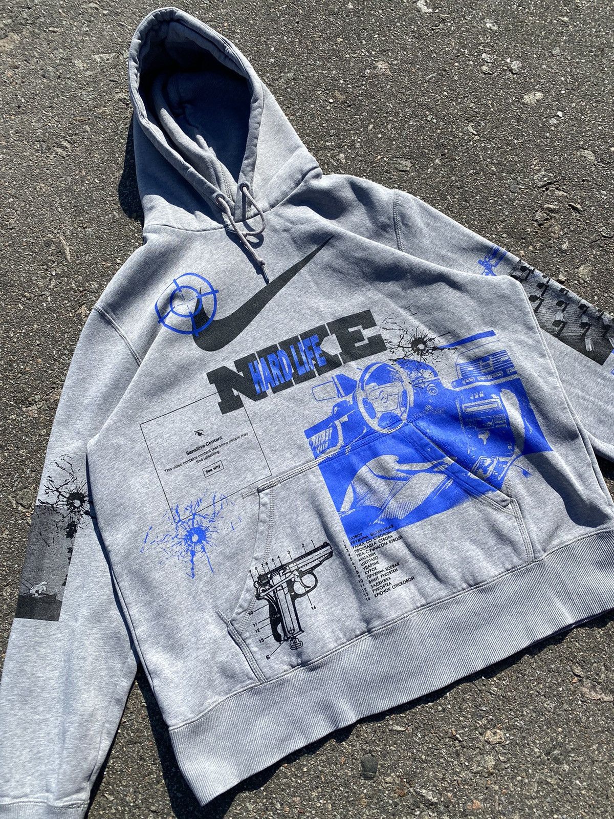 Nike Nike Custom Hoodie Size US L / EU 52-54 / 3 - 3 Thumbnail