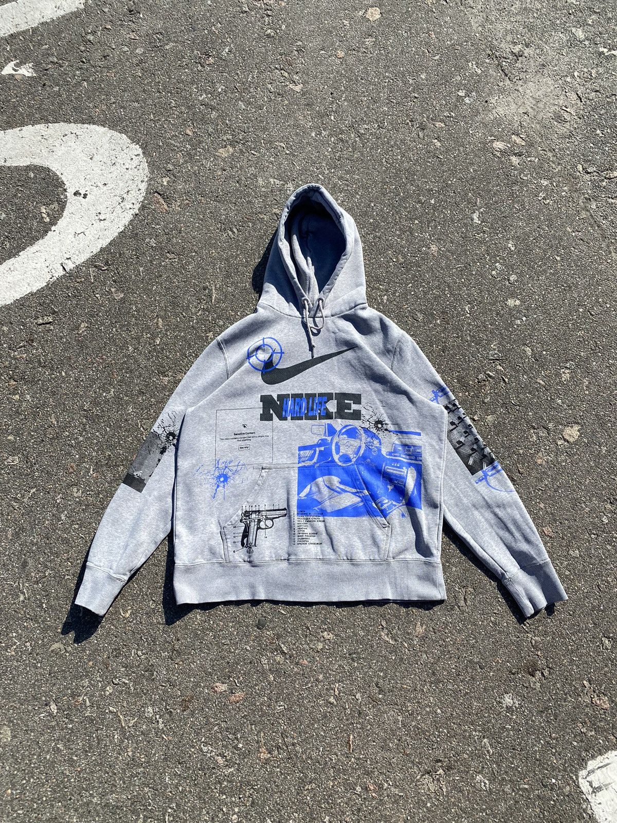 Nike Nike Custom Hoodie Size US L / EU 52-54 / 3 - 2 Thumbnail