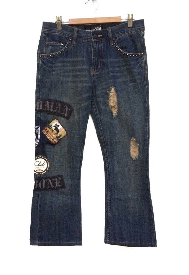 Japanese Brand 🔥Vintage Riot Brand Denim Jeans Size 30" / US 8 / IT 44 - 1 Thumbnail