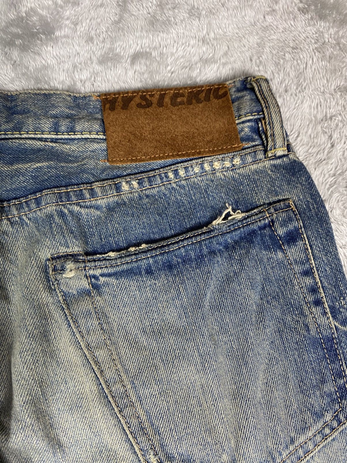 Hysteric Glamour Hysteric Glamour Distressed Denim Jeans. S0296 Size US 31 - 11 Thumbnail