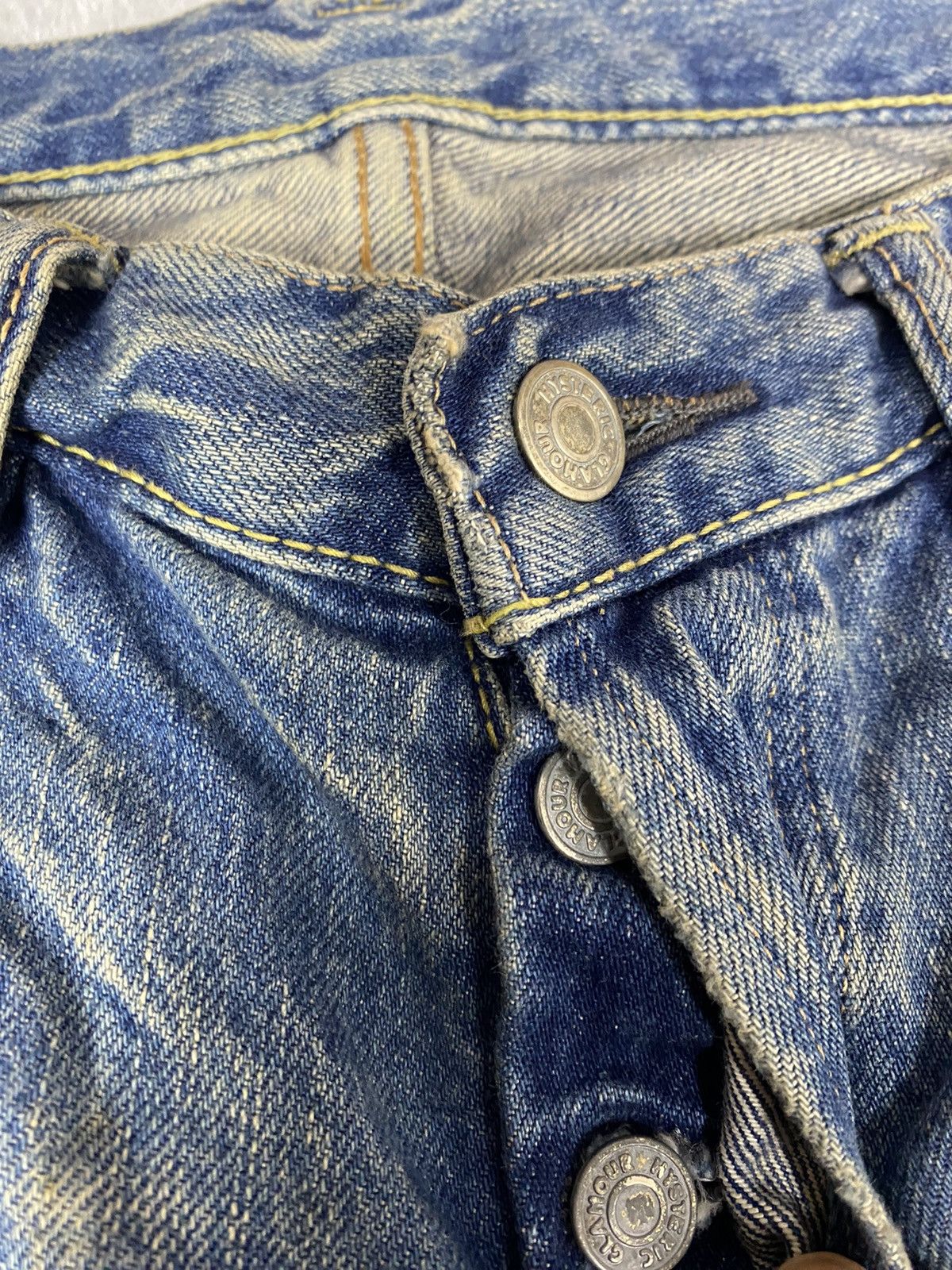 Hysteric Glamour Hysteric Glamour Distressed Denim Jeans. S0296 Size US 31 - 8 Thumbnail