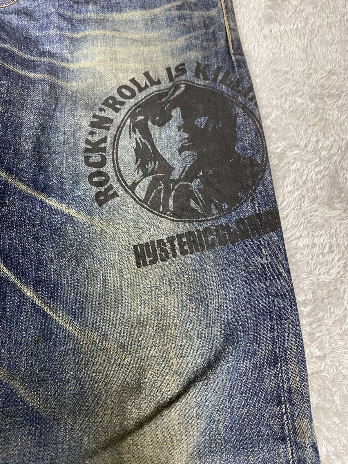 Hysteric Glamour Hysteric Glamour Stud Rock & Roll Jeans. S0297 Size US 30 / EU 46 - 4 Thumbnail