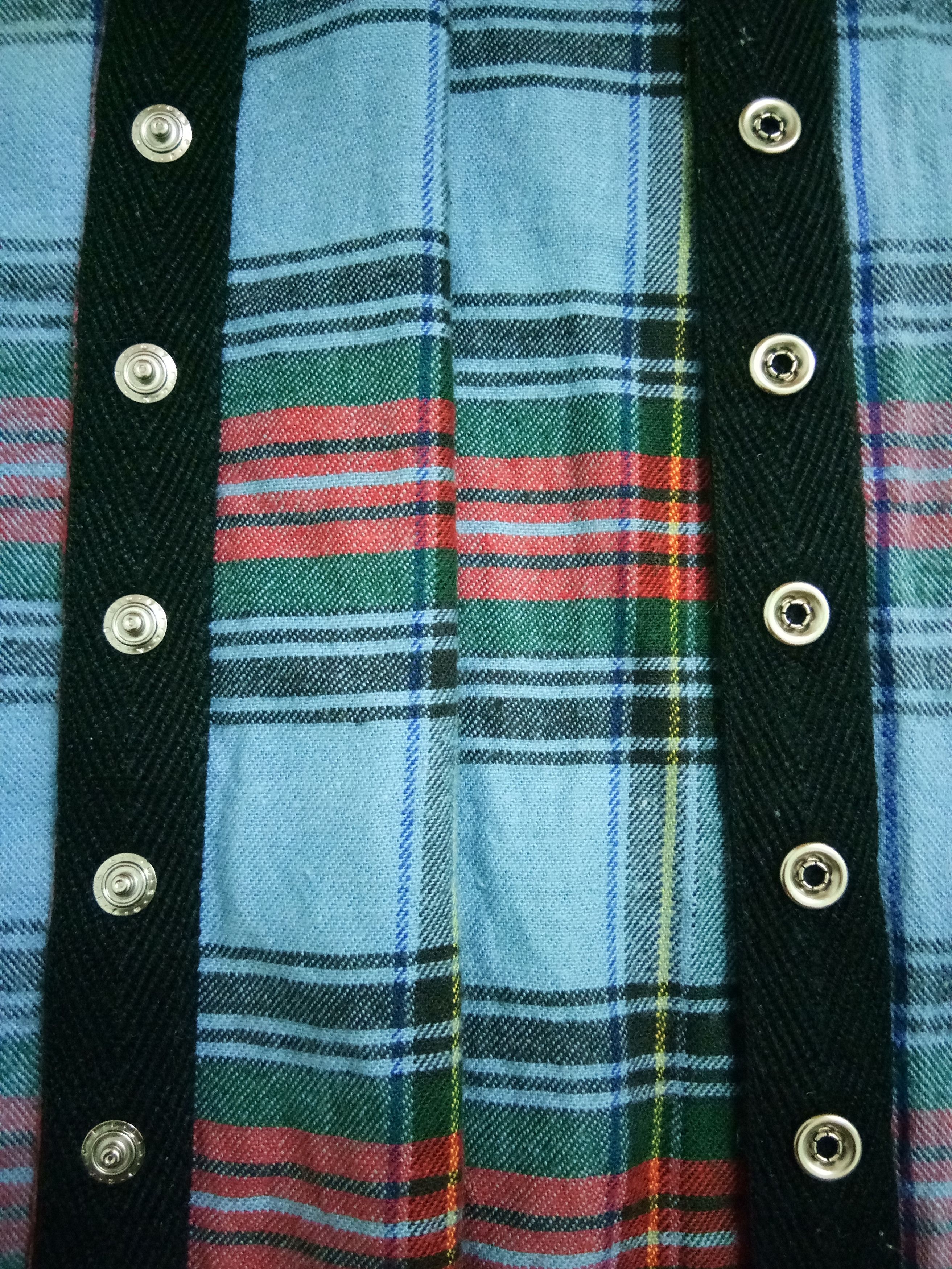 Norma Kamali Vintage Norma Kamali flannel scovill snapper button shirt Size ONE SIZE - 8 Thumbnail