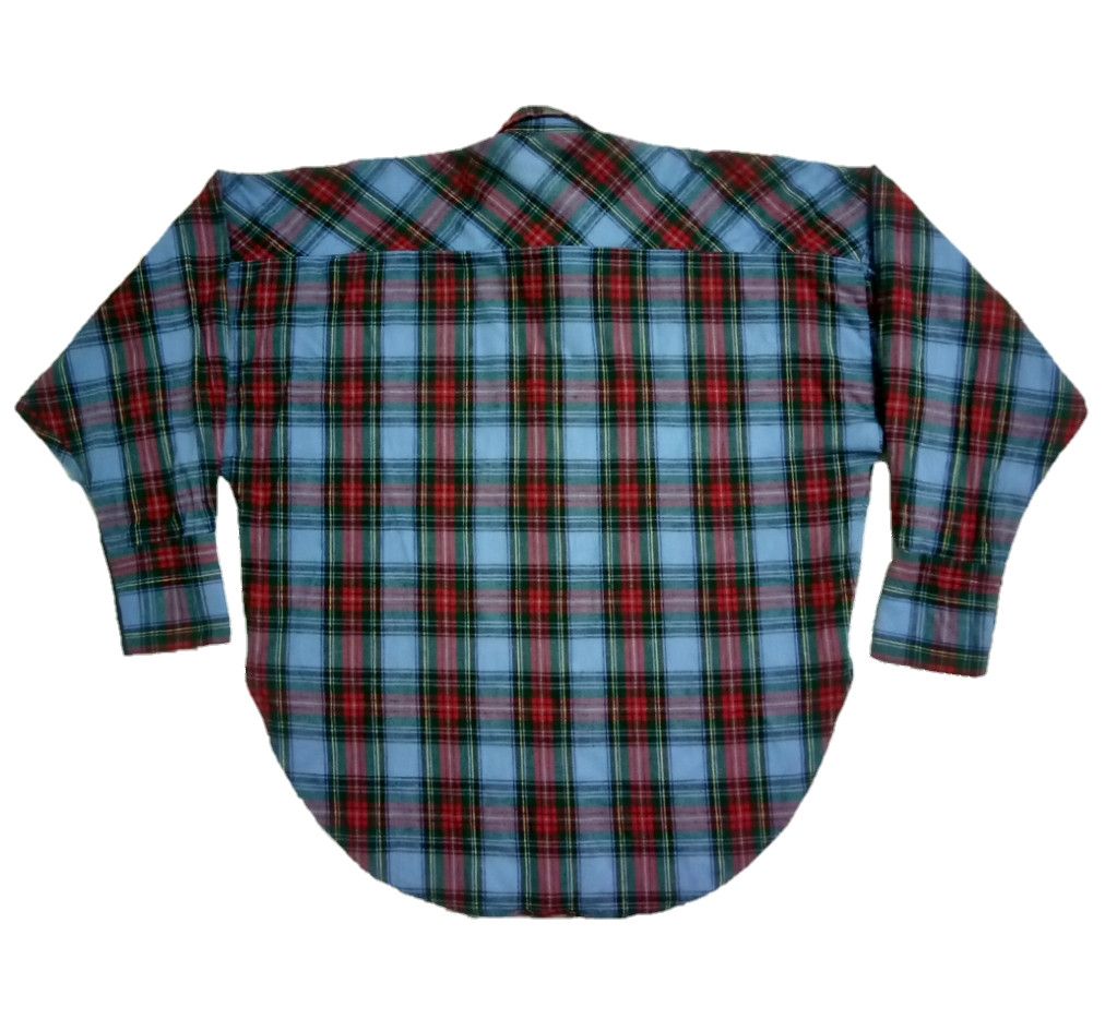 Norma Kamali Vintage Norma Kamali flannel scovill snapper button shirt Size ONE SIZE - 2 Thumbnail