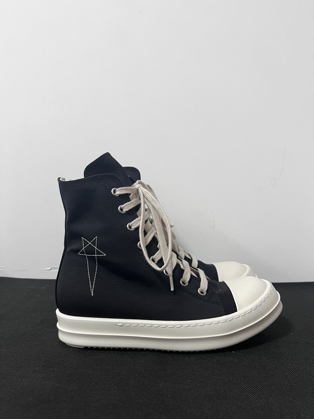 Rick Owens Drkshdw Rick owens drkshdw hexagram ramones high top sneakers sz36.5 Size US 6.5 / IT 36.5 - 5 Thumbnail